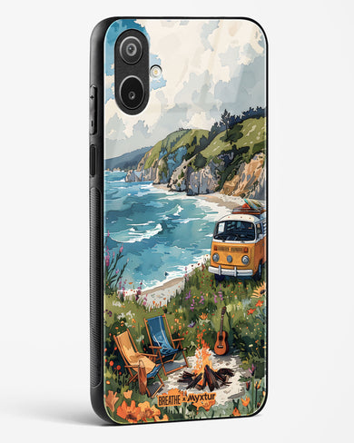 Glam Campsite [BREATHE] Glass Case Phone Cover (Samsung)