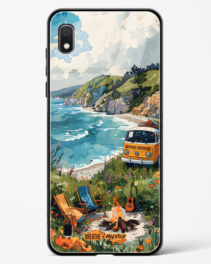 Glam Campsite [BREATHE] Glass Case Phone Cover (Samsung)