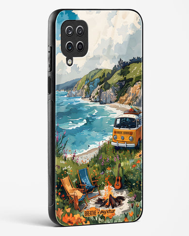 Glam Campsite [BREATHE] Glass Case Phone Cover (Samsung)
