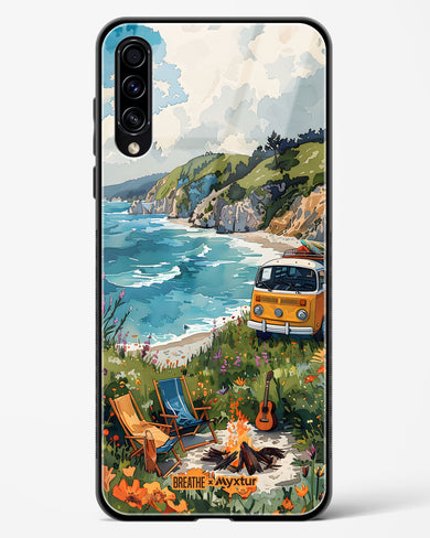 Glam Campsite [BREATHE] Glass Case Phone Cover (Samsung)