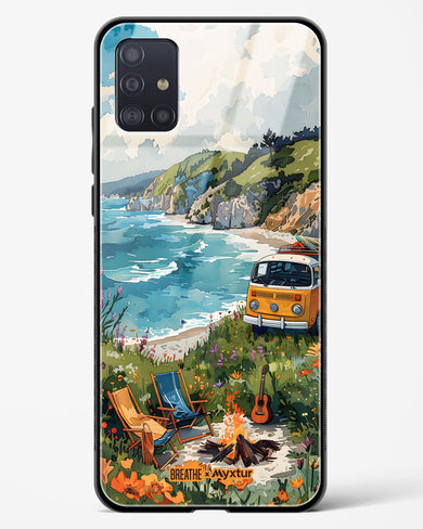 Glam Campsite [BREATHE] Glass Case Phone Cover (Samsung)