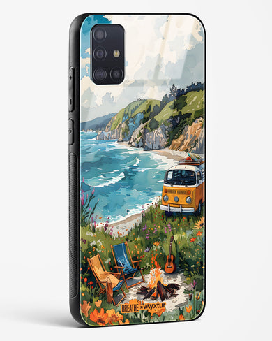 Glam Campsite [BREATHE] Glass Case Phone Cover (Samsung)