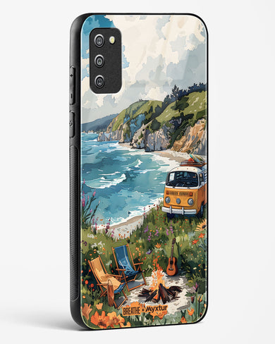 Glam Campsite [BREATHE] Glass Case Phone Cover (Samsung)