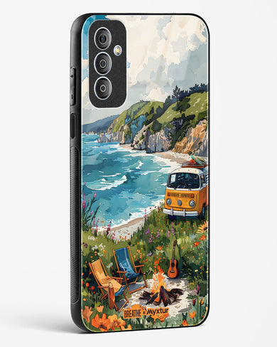Glam Campsite [BREATHE] Glass Case Phone Cover (Samsung)