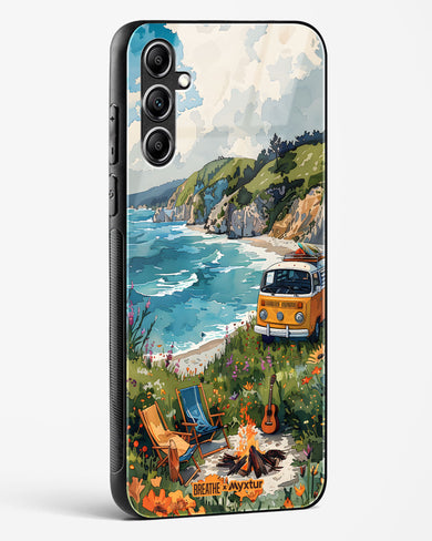 Glam Campsite [BREATHE] Glass Case Phone Cover (Samsung)