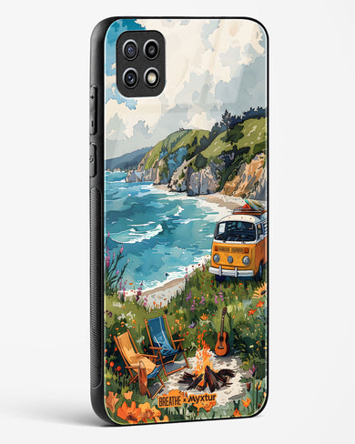 Glam Campsite [BREATHE] Glass Case Phone Cover (Samsung)