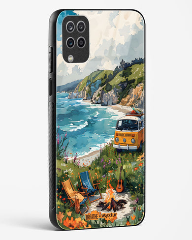 Glam Campsite [BREATHE] Glass Case Phone Cover (Samsung)
