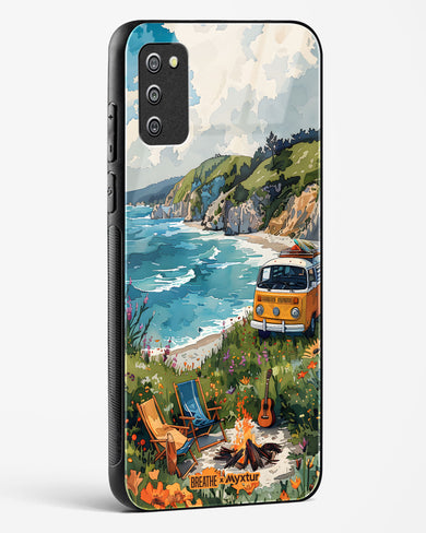 Glam Campsite [BREATHE] Glass Case Phone Cover (Samsung)