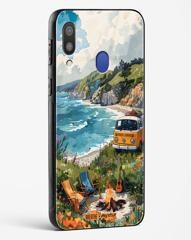 Glam Campsite [BREATHE] Glass Case Phone Cover (Samsung)