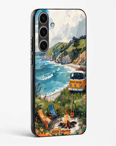 Glam Campsite [BREATHE] Glass Case Phone Cover (Samsung)