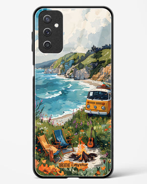 Glam Campsite [BREATHE] Glass Case Phone Cover (Samsung)