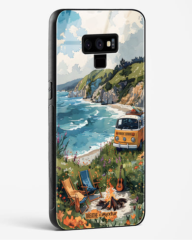 Glam Campsite [BREATHE] Glass Case Phone Cover (Samsung)