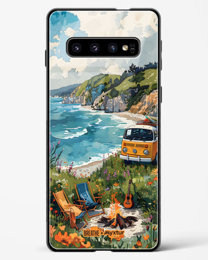 Glam Campsite [BREATHE] Glass Case Phone Cover (Samsung)