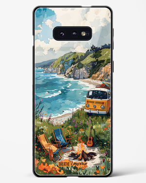 Glam Campsite [BREATHE] Glass Case Phone Cover (Samsung)