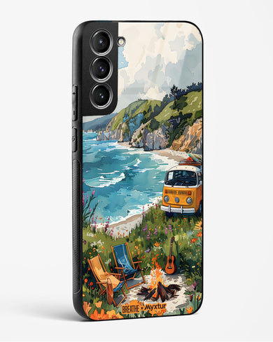 Glam Campsite [BREATHE] Glass Case Phone Cover (Samsung)