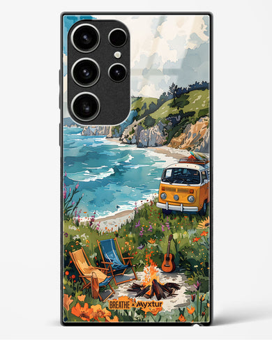 Glam Campsite [BREATHE] Glass Case Phone Cover (Samsung)