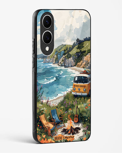 Glam Campsite [BREATHE] Glass Case Phone Cover (Samsung)