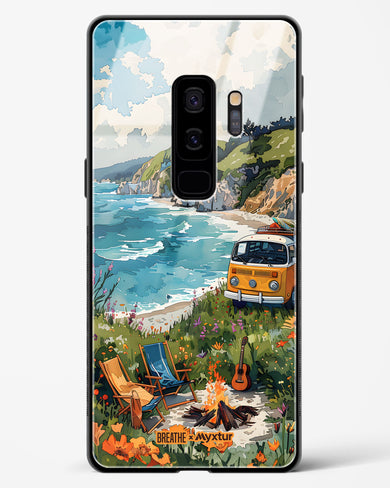 Glam Campsite [BREATHE] Glass Case Phone Cover (Samsung)