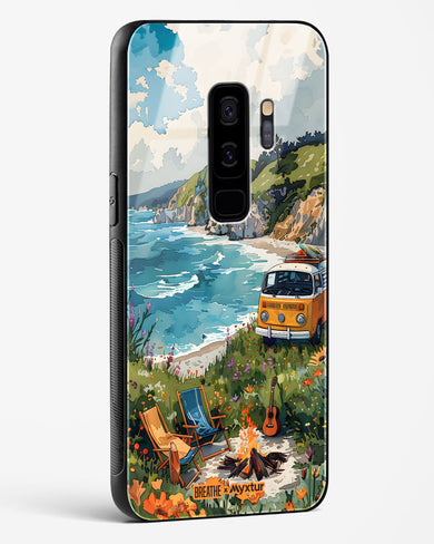 Glam Campsite [BREATHE] Glass Case Phone Cover (Samsung)