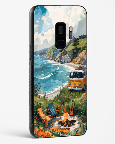 Glam Campsite [BREATHE] Glass Case Phone Cover (Samsung)