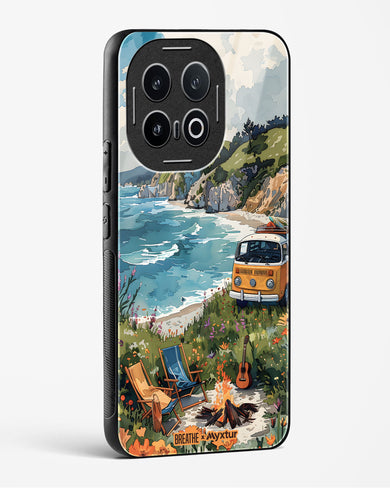 Glam Campsite [BREATHE] Glass Case Phone Cover (Vivo)