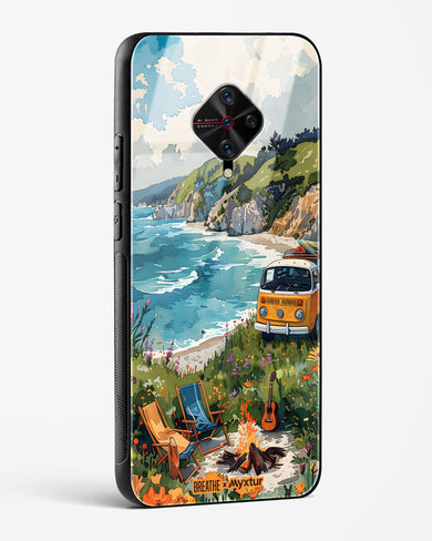 Glam Campsite [BREATHE] Glass Case Phone Cover (Vivo)