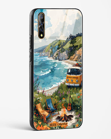 Glam Campsite [BREATHE] Glass Case Phone Cover (Vivo)