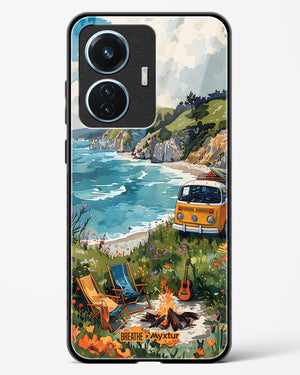 Glam Campsite [BREATHE] Glass Case Phone Cover (Vivo)