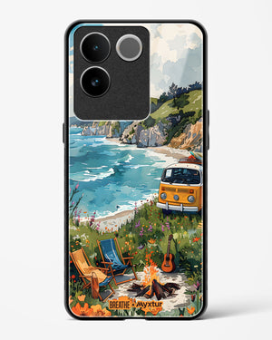Glam Campsite [BREATHE] Glass Case Phone Cover (Vivo)