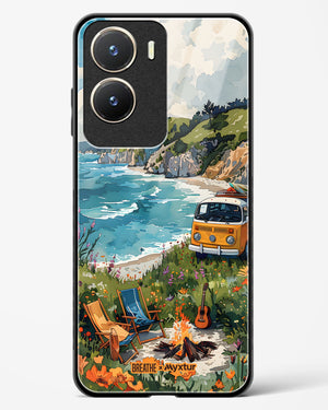 Glam Campsite [BREATHE] Glass Case Phone Cover (Vivo)