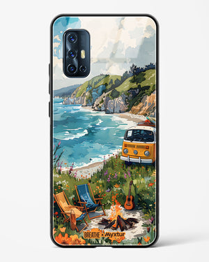 Glam Campsite [BREATHE] Glass Case Phone Cover (Vivo)