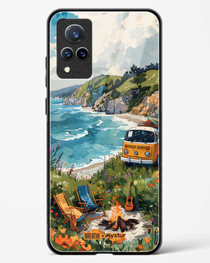 Glam Campsite [BREATHE] Glass Case Phone Cover (Vivo)