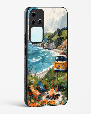 Glam Campsite [BREATHE] Glass Case Phone Cover (Vivo)