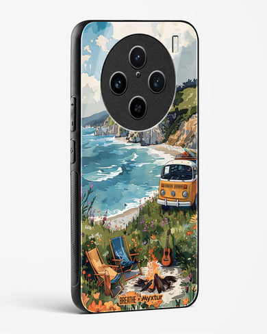 Glam Campsite [BREATHE] Glass Case Phone Cover (Vivo)