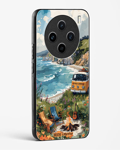 Glam Campsite [BREATHE] Glass Case Phone Cover (Vivo)