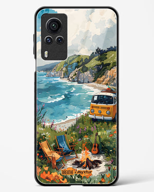 Glam Campsite [BREATHE] Glass Case Phone Cover (Vivo)