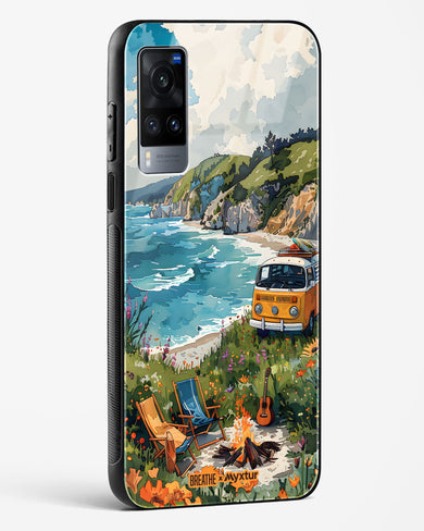 Glam Campsite [BREATHE] Glass Case Phone Cover (Vivo)