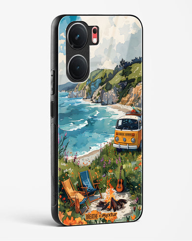 Glam Campsite [BREATHE] Glass Case Phone Cover (Vivo)