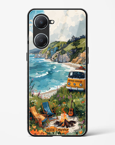 Glam Campsite [BREATHE] Glass Case Phone Cover (Vivo)