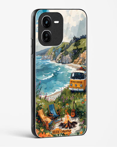 Glam Campsite [BREATHE] Glass Case Phone Cover (Vivo)