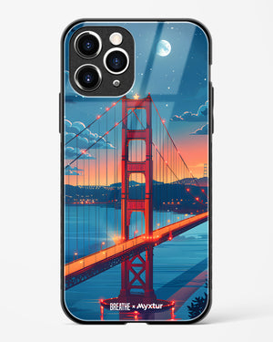 Golden Gate Bridge [BREATHE] Glass Case Phone Cover (Apple)