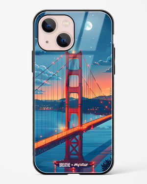 Golden Gate Bridge [BREATHE] Glass Case Phone Cover (Apple)