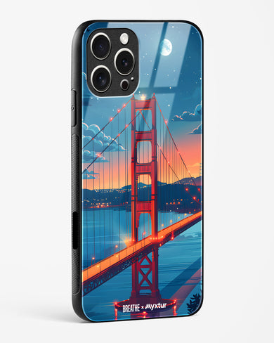 Golden Gate Bridge [BREATHE] Glass Case Phone Cover (Apple)