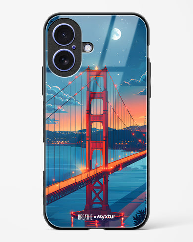 Golden Gate Bridge [BREATHE] Glass Case Phone Cover (Apple)