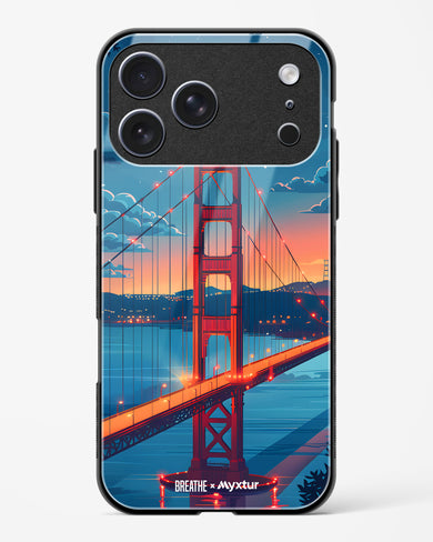 Golden Gate Bridge [BREATHE] Glass Case Phone Cover (Apple)
