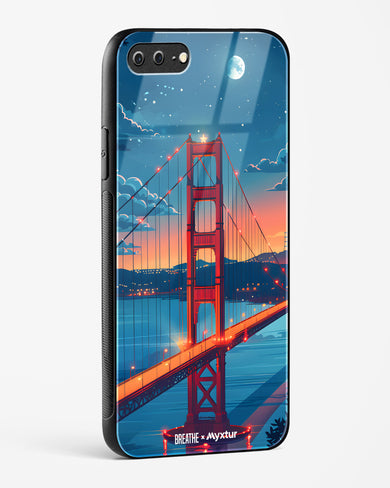 Golden Gate Bridge [BREATHE] Glass Case Phone Cover (Apple)