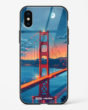 Golden Gate Bridge [BREATHE] Glass Case Phone Cover (Apple)