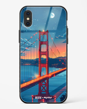 Golden Gate Bridge [BREATHE] Glass Case Phone Cover (Apple)
