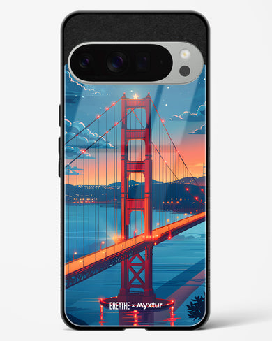 Golden Gate Bridge [BREATHE] Glass Case Phone Cover (Google)