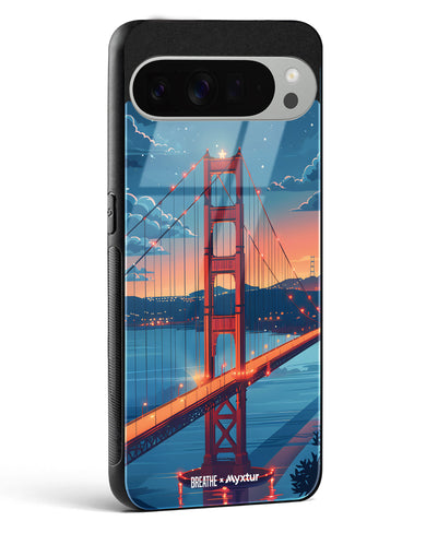 Golden Gate Bridge [BREATHE] Glass Case Phone Cover (Google)